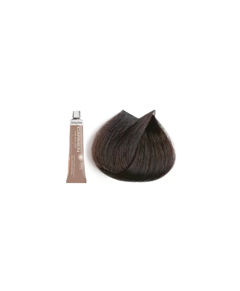 4.52 - CHATAIN ACAJOU IRISE - COLORATION CARMEN - (60ml)
