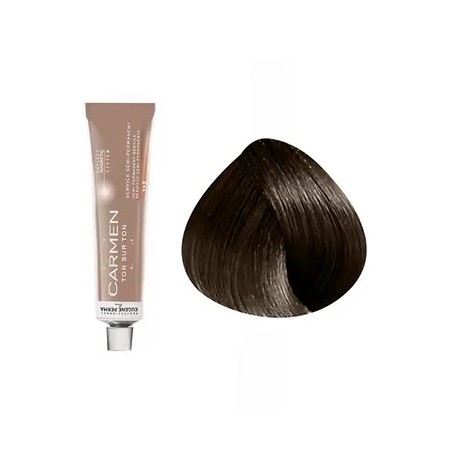 5.15 - CHATAIN CLAIR CENDRE ACAJOU - COLORATION CARMEN - (60ml)