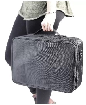 Valise de Rangement MAKE UP Tiset-5 - Noire