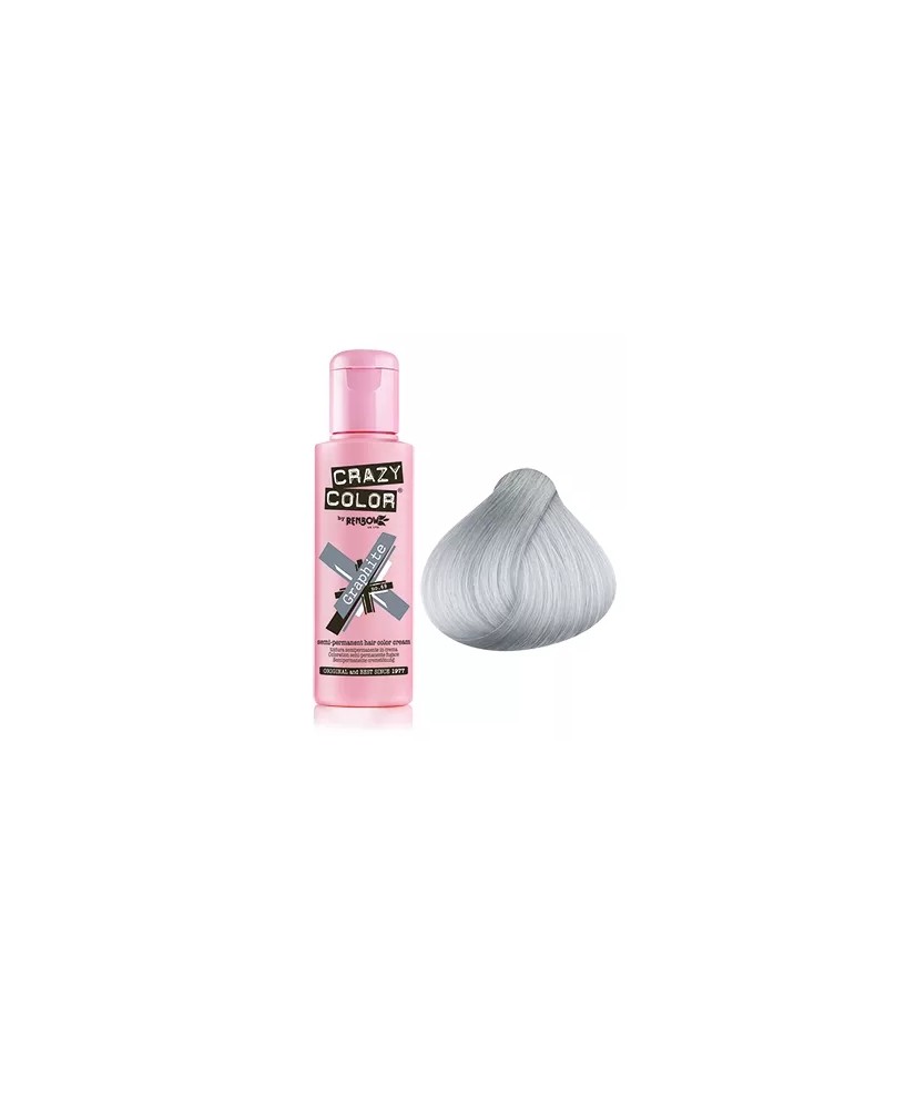 GRIS GRAPHITE  N° 69 - COLORATION CRASY COLOR - (100ml)