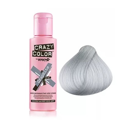 GRIS GRAPHITE  N° 69 - COLORATION CRASY COLOR - (100ml)