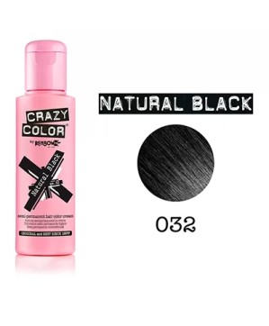 NATURAL BLACK NOIR - COLORATION CRASY COLOR - (100ml)