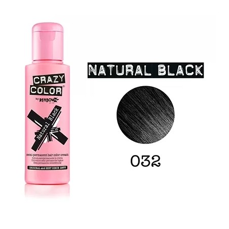 NATURAL BLACK NOIR - COLORATION CRASY COLOR - (100ml)