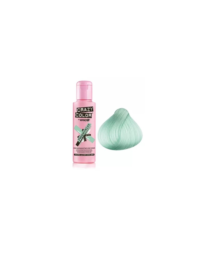 VERT PEPPERMINT - COLORATION CRASY COLOR - (100ml)