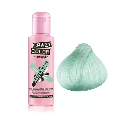 VERT PEPPERMINT - COLORATION CRASY COLOR - (100ml)