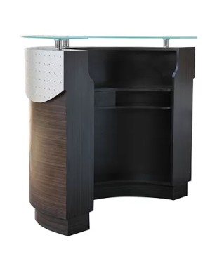 Caisse NOTILIX PM  WENGE-DARK  NOIR+ Silver