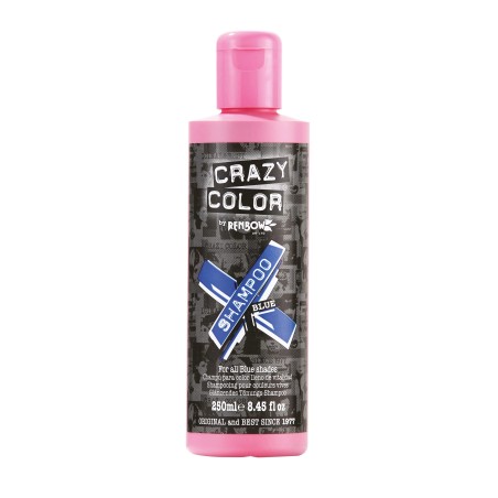 Shampoing Re-Activant CRAZY COLOR RAINBOW - 250 ml, Bleu