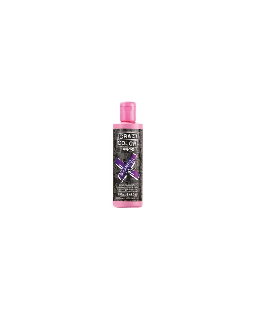 Shampoing Re-Activant CRAZY COLOR RAINBOW - 250 ml, Pourpre