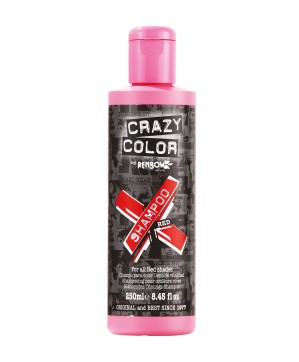 Shampoing Re-Activant CRAZY COLOR RAINBOW - 250 ml, Rouge