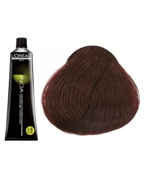 4.56 - CHATAIN ROUGE ACAJOU - COLORATION INOA HIGH RESIST - (60ml)