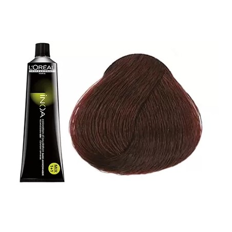 4.56 - CHATAIN ROUGE ACAJOU - COLORATION INOA HIGH RESIST - (60ml)
