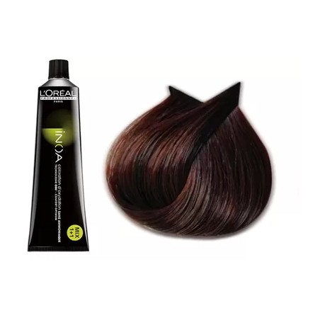 5.52 - CHATAIN CLAIR ACAJOU IRISE - COLORATION INOA HIGH RESIST - (60ml)