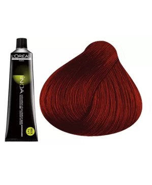 5.56 - CHATAIN CLAIR ACAJOU ROUGE - COLORATION INOA HIGH RESIST - (60ml)