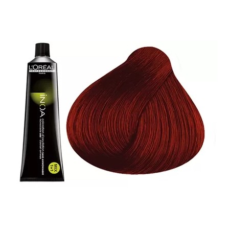 5.56 - CHATAIN CLAIR ACAJOU ROUGE - COLORATION INOA HIGH RESIST - (60ml)