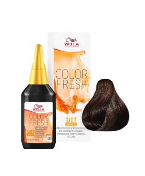 3.07 - CHATAIN FONCÉ NATUREL DORÉ - COLORATION COLOR FRESH - (75ml)