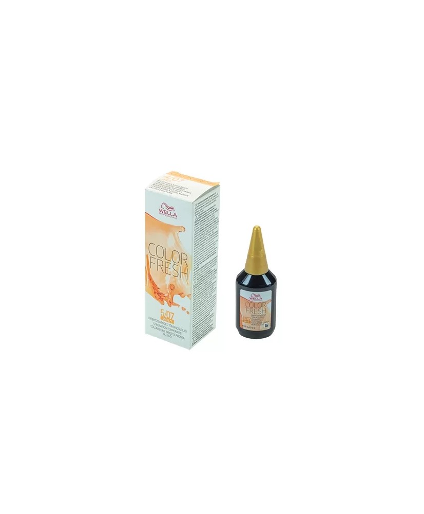 5.07 - CHATAIN CLAIR NATUREL MARRON - COLORATION COLOR FRESH - (75ml)