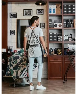 Tablier JIMY toile Jean et laniere