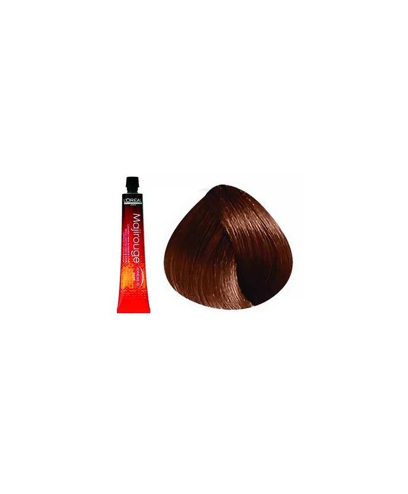 6.40 - BLOND FONCÉ CUIVRÉ PROFOND - COLORATION MAJIROUGE - (50ml)