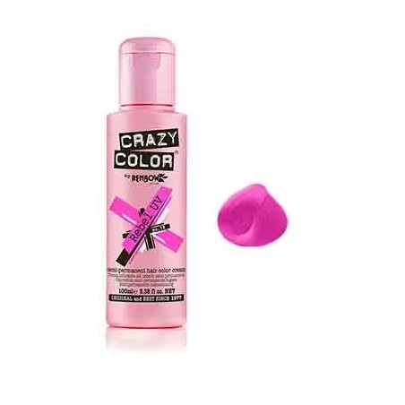 NEON UV ROSE REBEL 78 - COLORATION CRASY COLOR - (100ml)