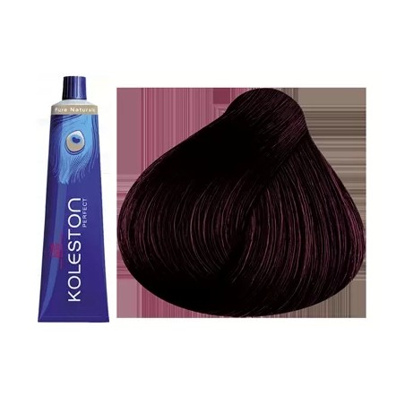 33.66 - CHATAIN FONCÉ INTENSE VIOLINE INTENSE - COLORATION KOLESTON - (60ml)