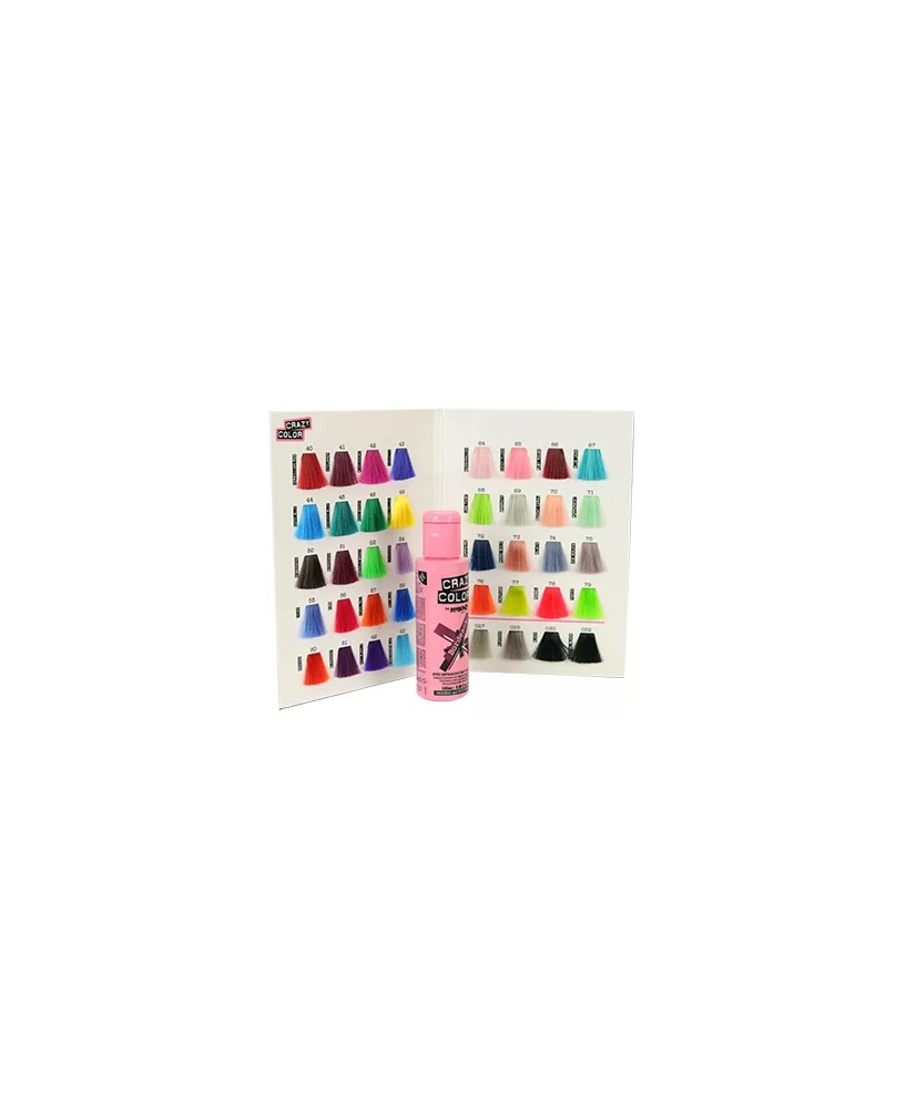 Nuancier CrazyColor livret15 21cm avec 40méchettes
