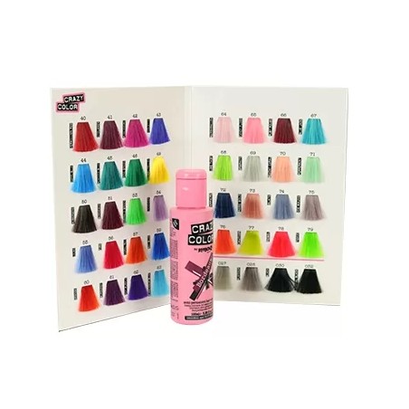 Nuancier CrazyColor livret15 21cm avec 40méchettes