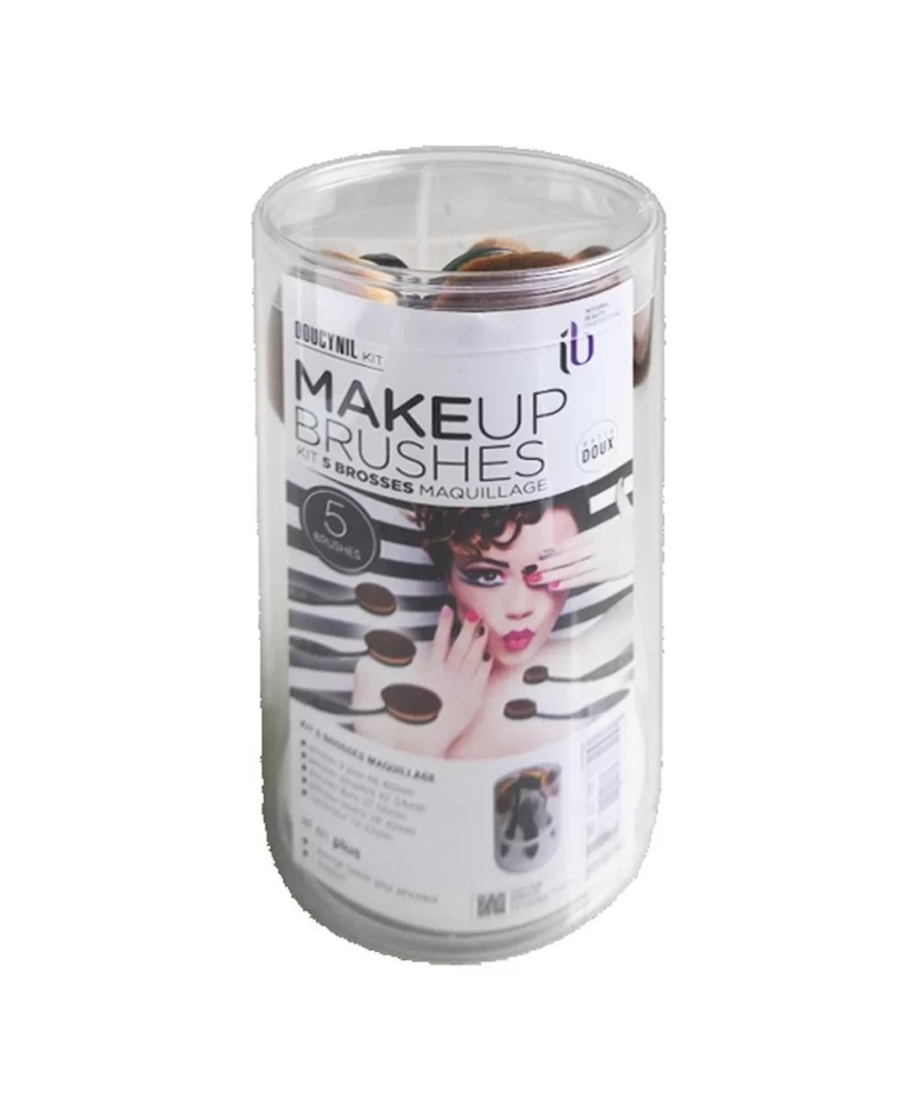 Pinceaux Brosse DOUCYNYL Kit 5 +SiliKin +Support
