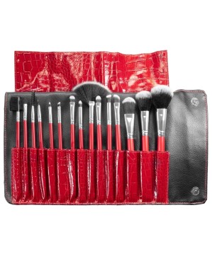 Pinceaux maquil DOUCYNYL trousse de 15 assortis