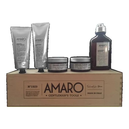 Boite bois AMARO présentoir