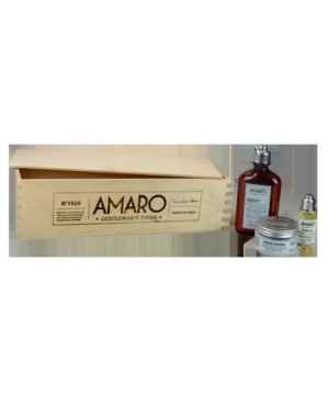 Boite bois AMARO présentoir