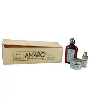 Boite bois AMARO présentoir