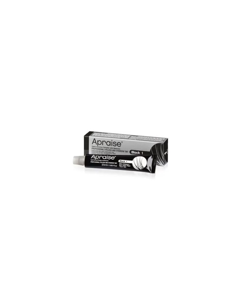 Teinture pour Cils APRAISE - Noir N°1, Tube 20 ml