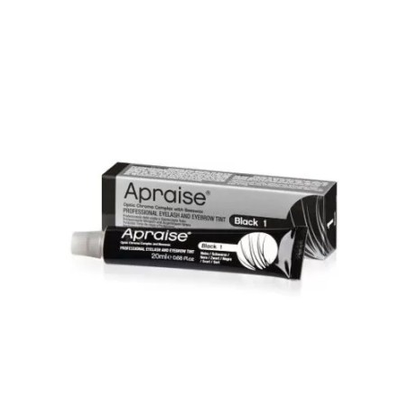 Teinture pour Cils APRAISE - Noir N°1, Tube 20 ml