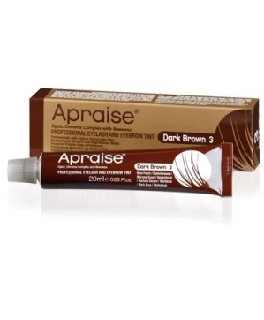 Teinture pour Cils APRAISE - Brun Foncé No 3, Tube 20 ml