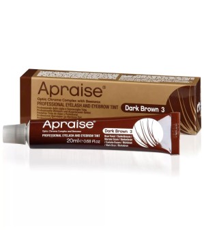 Teinture pour Cils APRAISE - Brun Foncé No 3, Tube 20 ml