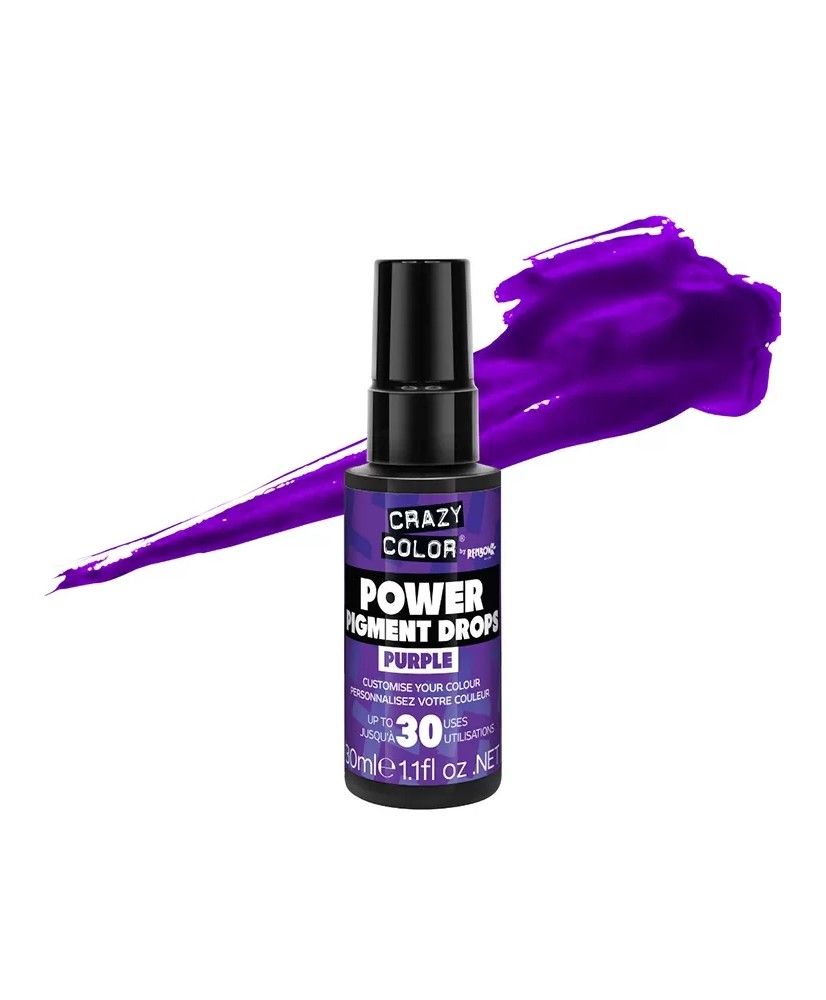 CRAZY COLOR PIGMENT PURPLE - COLORATION CRASY COLOR - (30ml)