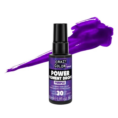 CRAZY COLOR PIGMENT PURPLE - COLORATION CRASY COLOR - (30ml)