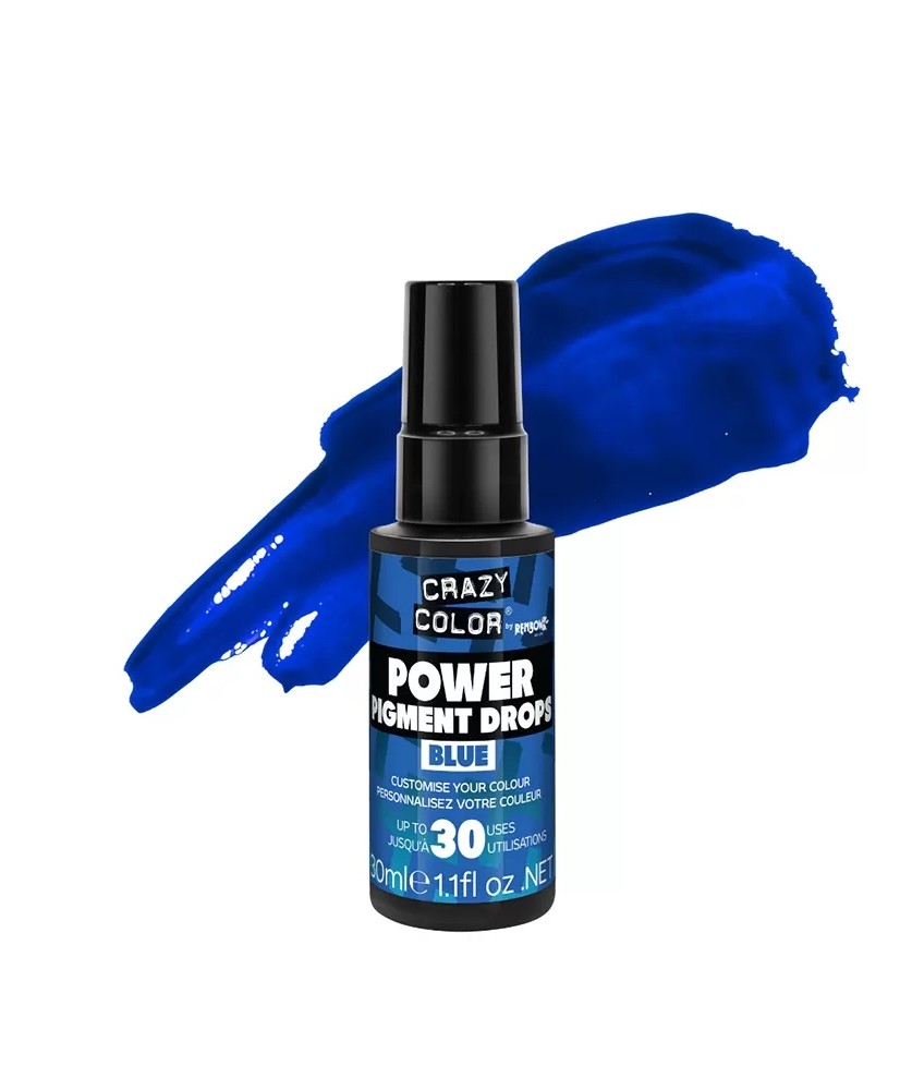 CRAZY COLOR PIGMENT BLUE - COLORATION CRASY COLOR - (30ml)