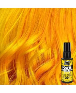 JAUNE YELLOW - COLORATION CRASY COLOR - (30ml)