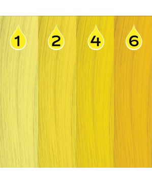 JAUNE YELLOW - COLORATION CRASY COLOR - (30ml)