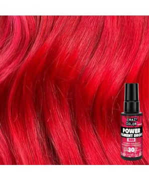 ROUGE RED - COLORATION CRASY COLOR - (30ml)