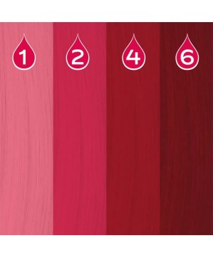 ROUGE RED - COLORATION CRASY COLOR - (30ml)