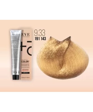 9.33 - BLOND TRÈS CLAIR DORÉ INTENSE - COLORATION EVE - (100ml)