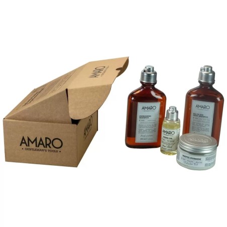 Boite carton AMARO présentoir