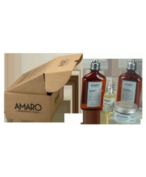 Boite carton AMARO présentoir
