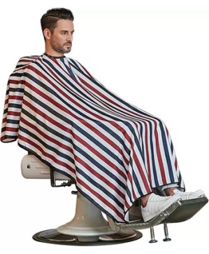 Maxi Cape RAYE-BLEU-BLANC-ROUGE BARBER