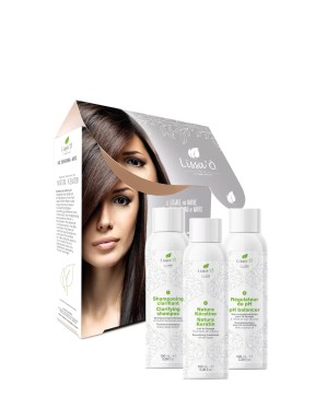 Kit Lissage Natural LISSA'O - Complet avec 3 Flacons de 100 ml