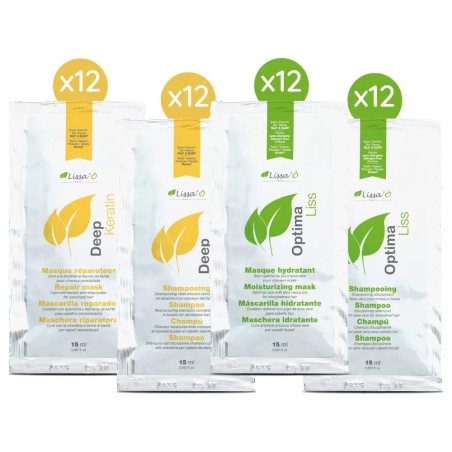 LISSA'O Lot Découverte 48 doses 15ml samp + soins