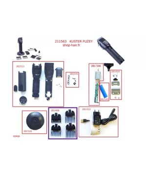 PD Kuster PW532 lot de 4 sabots taille 15-18-21-25