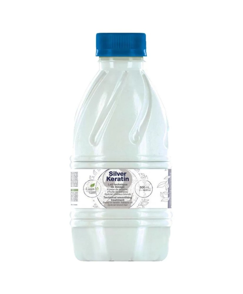 Lait de lissage SilverKeratin 500ml LISSA'O